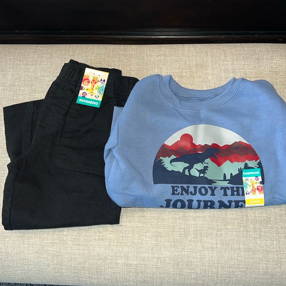 Garanimals toddler boy mix and match outfit size 3T.